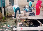 Jaga Lingkungan Tetap Bersih, Pemdes Sri Tanjung Gelar Goro