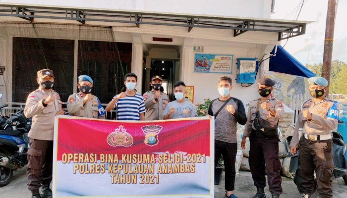 Polres Anambas Lakukan Operasi Bina Kusuma