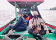 Bhabinkamtibmas Siantan Selatan, Kawal Vaksinasi ke DesaTelaga Kecil