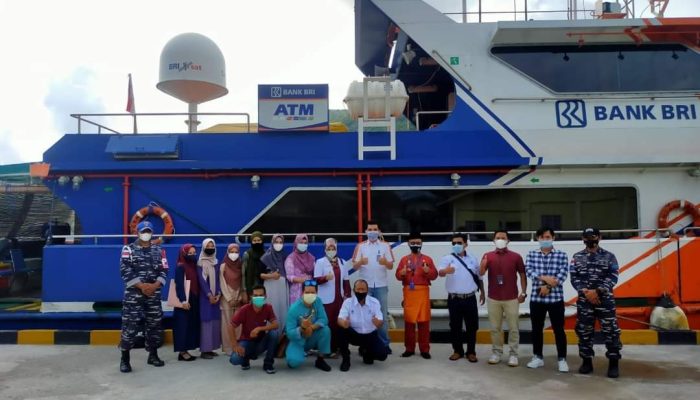 Unit BRI Cabang Tarempa Dukung Mobilisasi Pelaksanaan Vaksinasi di Desa Mengkait