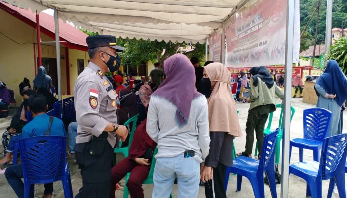 Polres Anambas Gelar Gerai Vaksinasi Milineal Remaja