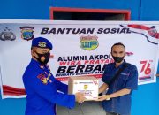 Polres Anambas Salurkan 500 Paket Bansos Pada Masyarakat