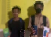 Bobol Toko, Dua Remaja diamankan Reskrim Polsek Jemaja