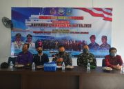 Danlanal Tarempa Gelar Komunikasi Sosial Dengan Masyarakat Desa Temburun