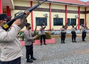 Kapolres Kepulauan Anambas Pimpin Pemeriksaan Senjata Dinas