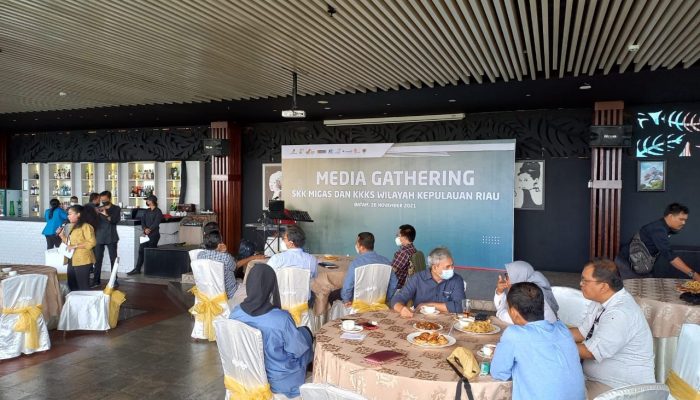 SKK Migas Sumbagut dan KKKS di Kepri Berdialog Dengan Delapan Organisasi Wartawan