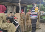 Sambangi Warga, Bhabinkamtibmas Ingatkan Protokol Kesehatan