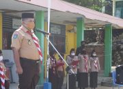 Wabup Wan Zuhendra Buka Acara Perkemahan di SMP Negeri 1 Siantan