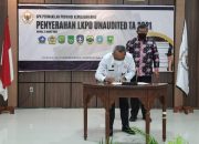 Bupati Anambas Serahkan LKPD Tahun 2021 pada BPK RI Perwakilan Kepri