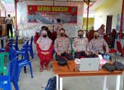 Kapolres Kepulauan Anambas Ikuti Zoom Meeting Vaksinasi Secara Massal