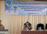 Wabup Wan Zuhendra Buka Rakor FKUB Anambas