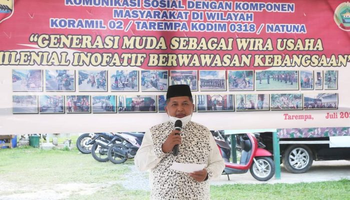 Wabup Anambas Buka Puasa Bersama Koramil 02/Tarempa