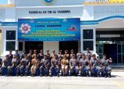Komandan Lanal Tarempa Terima Kunjungan Danguspurla Koarmada 1dan10 Taruni Akademi TNI AL