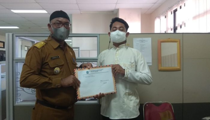 Dorong Pembangunan, Kades Impol Datangi Kantor Biro Kesra Kepri