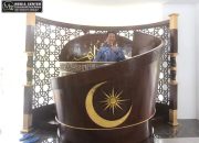 Tinjau Progres Pembangunan Masjid Tanjak, Rudi : Saya Ingin Jemaah Nyaman