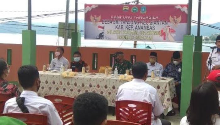Desa Sri Tanjung Diremikan Jadi Kampung Pancasila