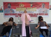 Sambut HUT Bhayangkara, Kapolres Anambas Donor Darah