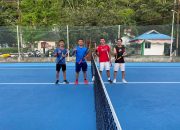 Jaga Imunitas, Kapolres Kepulauan Anambas Berolahraga Tenis