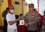 Sambut HUT Bhayangkara, Polres Anambas Laksanakan Vaksinasi Massal