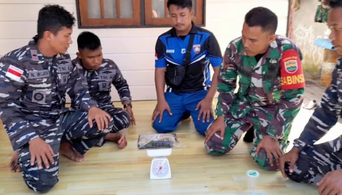 TNI AL dan Masyarakat Kembali Temukan Dua Kilogram Narkoba Jenis Kokain 
