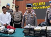 Polres Kepulauan Anambas Amankan Temuan BB 36 Kilogram Diduga Kokain