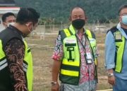 Kepala Otoritas Bandara wilayah II Medan Bersama Anggota Komisi V DPR RI Tinjau Bandar Udara Letung