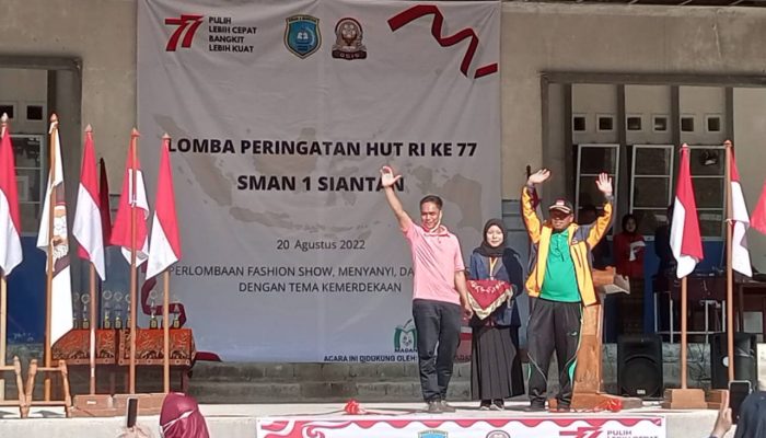 Peringati HUT RI, Premier Oil Dukung SMA Negeri 1 Siantan Gelar Sejumlah Perlombaan