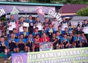 Tournament Sepak Bola ASKAB Anambas, Tim Desa Tarempa Selatan Raih Juara 1