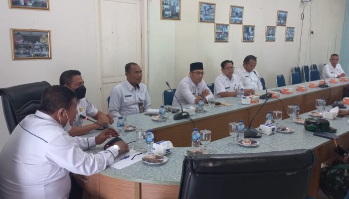 Pemda Anambas Gelar Rapat Bersama PT Pos Indonesia