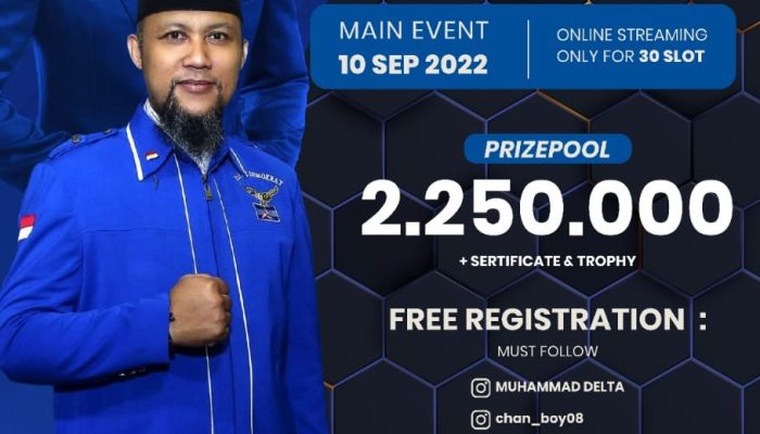 HUT Demokrat ke 21, DPC Anambas Akan Gelar Tournament Offline Pubg