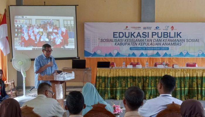 SKK MIGAS-KKKS Sosialisasikan Keselamatan dan Keamanan Masyarakat di Kepulauan Anambas
