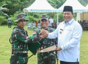 Danrem 033/WP Pimpin Upacara Penutupan TMMD Ke-115 Kodim 0318/Natuna