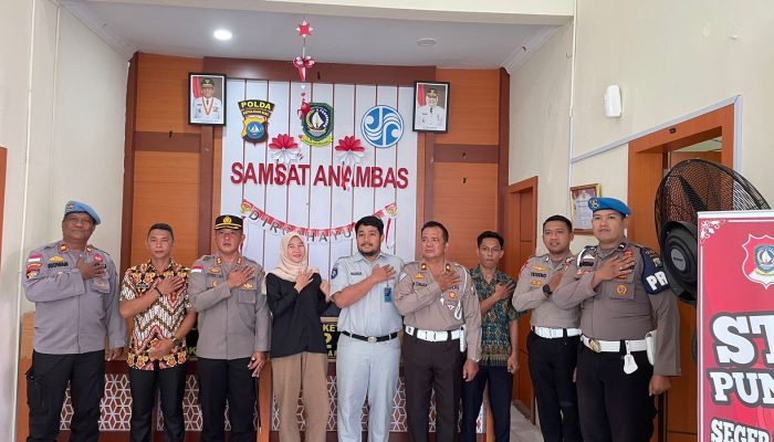 Kapolres Anambas Cek Pelayanan Samsat