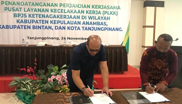 RSUD Jemaja MoU PLKK dengan BPJS Ketenagakerjaan