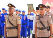 Kapolres Anambas Pimpin Sertijab Kasipropam dan Kasat Lantas