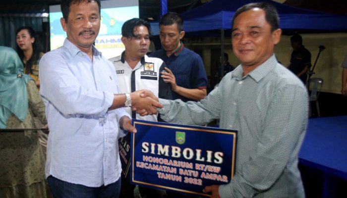Silaturahmi dengan RT/RW se-Kecamatan Batu Ampar, Wali Kota Batam Jawab Permasalahn Warga