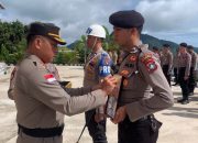 Kepolres Anambas Pimpin Upacara PTDH