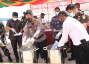 Polres Anambas Musnahkan 8,832 Kilogram Narkoba Jenis Kokain 