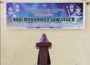 Tim PKK Desa Batubelah Peringati Isra Mi’raj Nabi Muhammad SAW 1444 H