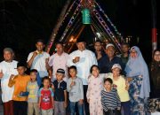 Bupati dan Wakil Bupati Anambas Tinjau Perlombaan Gapura Hias