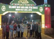Desa Tarempa Selatan Ikuti Lomba Hias Gapura, Kades : Ini Wadah dan Momen Silaturahmi 