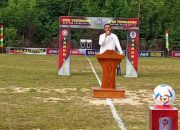 Turnamen Sepak Bola CUP III Desa Genting Pulur Diresmikan Oleh Kadisdikpora Anambas
