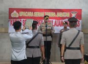 Polres Anambas Laksanakan Upacara Serah Terima Jabatan Kabag SDM