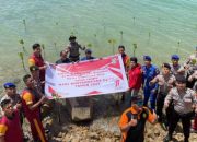 Peringati Hari Bayangkari Ke-77, Polres Anambas Tanam Mangrove 