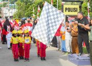 Wabup Anambas Lepas Lomba Yel-Yel dan Gerak Jalan HUT RI Ke-78