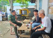 Jalin Silaturahmi Bersama Warga, Sertu Brandes Lakukan Komsos