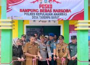 Cegah Peredaran Narkoba, Polres Anambas Bentuk Kampung Bebas Narkoba
