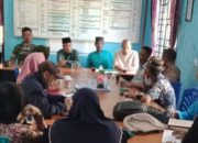 Anggota Koramil 02 Tarempa Hadiri Musdes Perubahan Peraturan APBDes Temburun