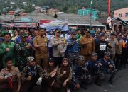 Peringatan HUT TNI AL Ke -78 di Anambas, TNI-Polri Sinergi Bersihkan Sungai Sugi