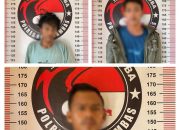 Satresnarkoba Polres Anambas Berhasil Amankan 3 Pelaku Tindak Pidana Narkotika